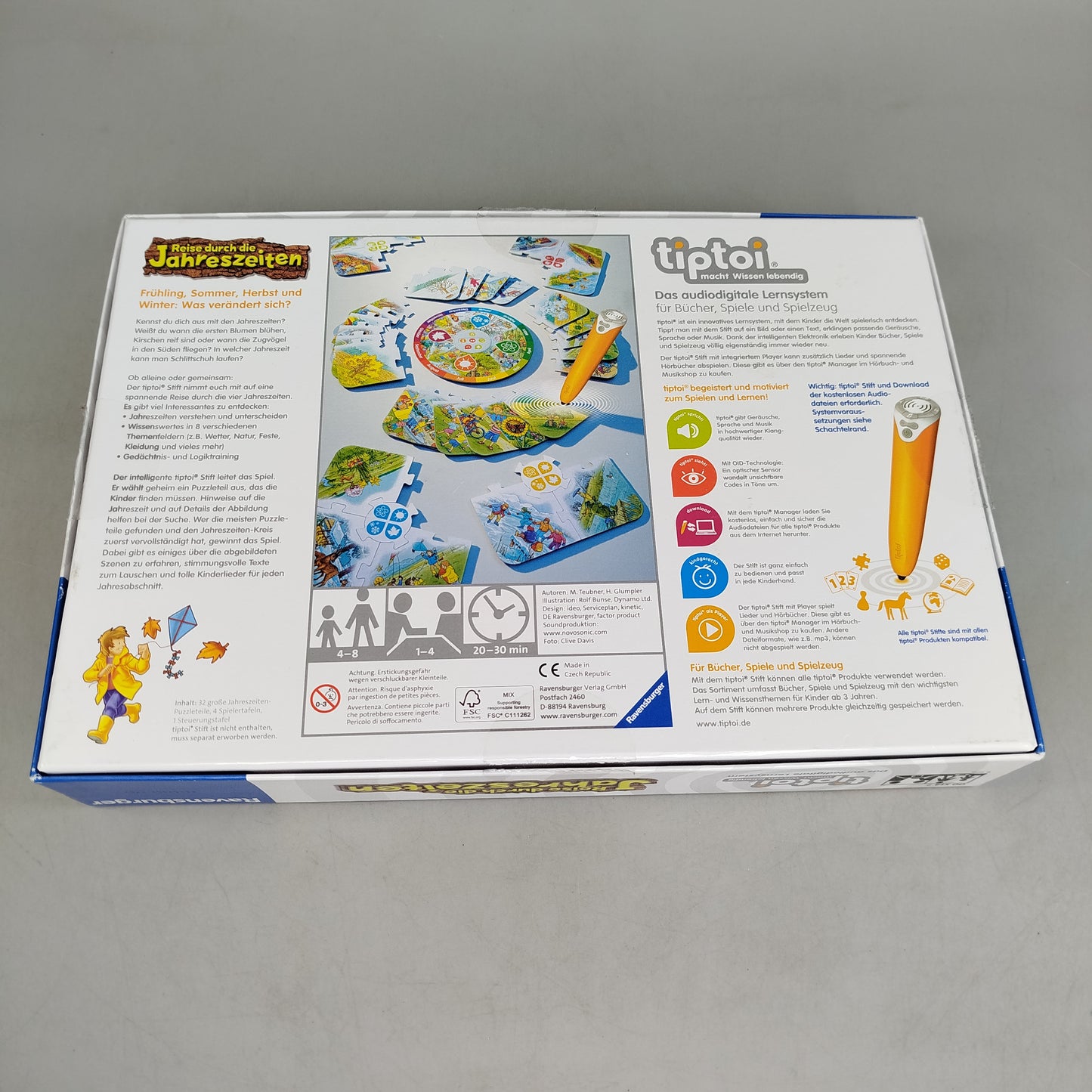 Ravensburger TipToi Jahreszeiten 00514 Buch Neuwertig