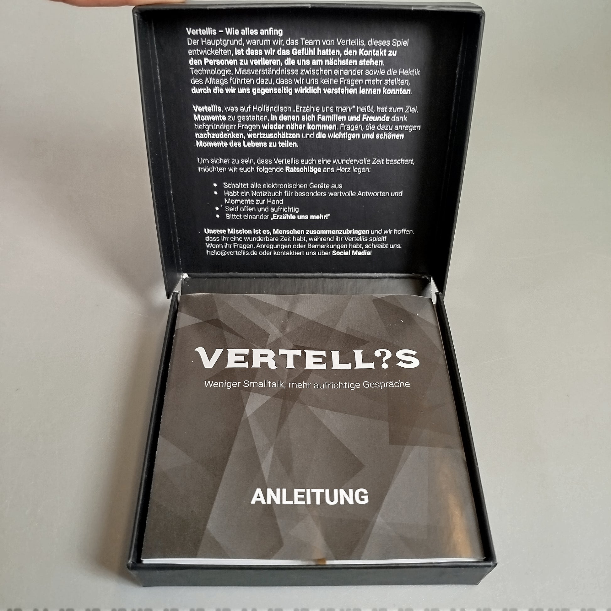  Gesellschaftsspiel Vertellis