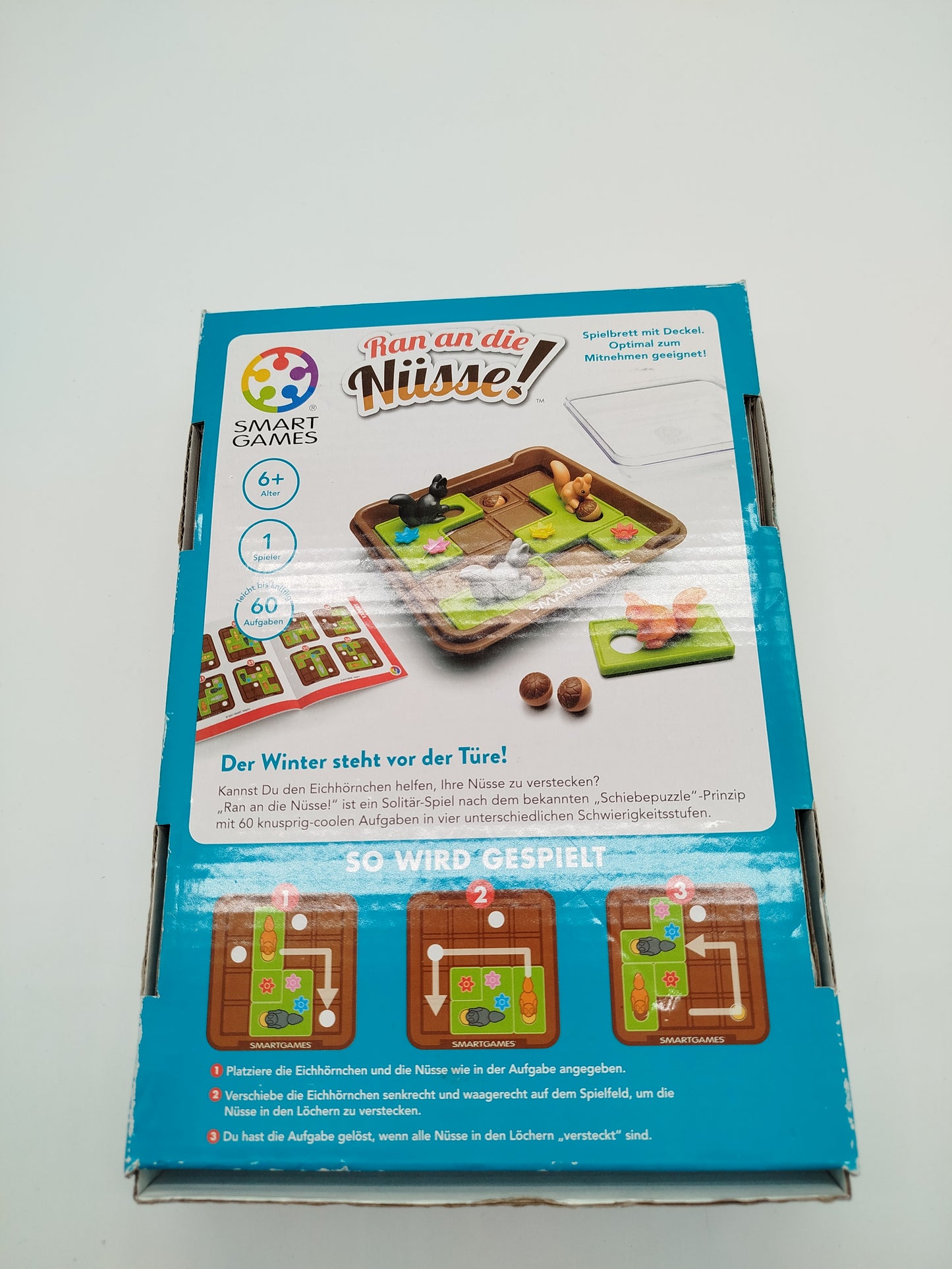 SmartGames Brettspiel - Ran an die Nüsse! 