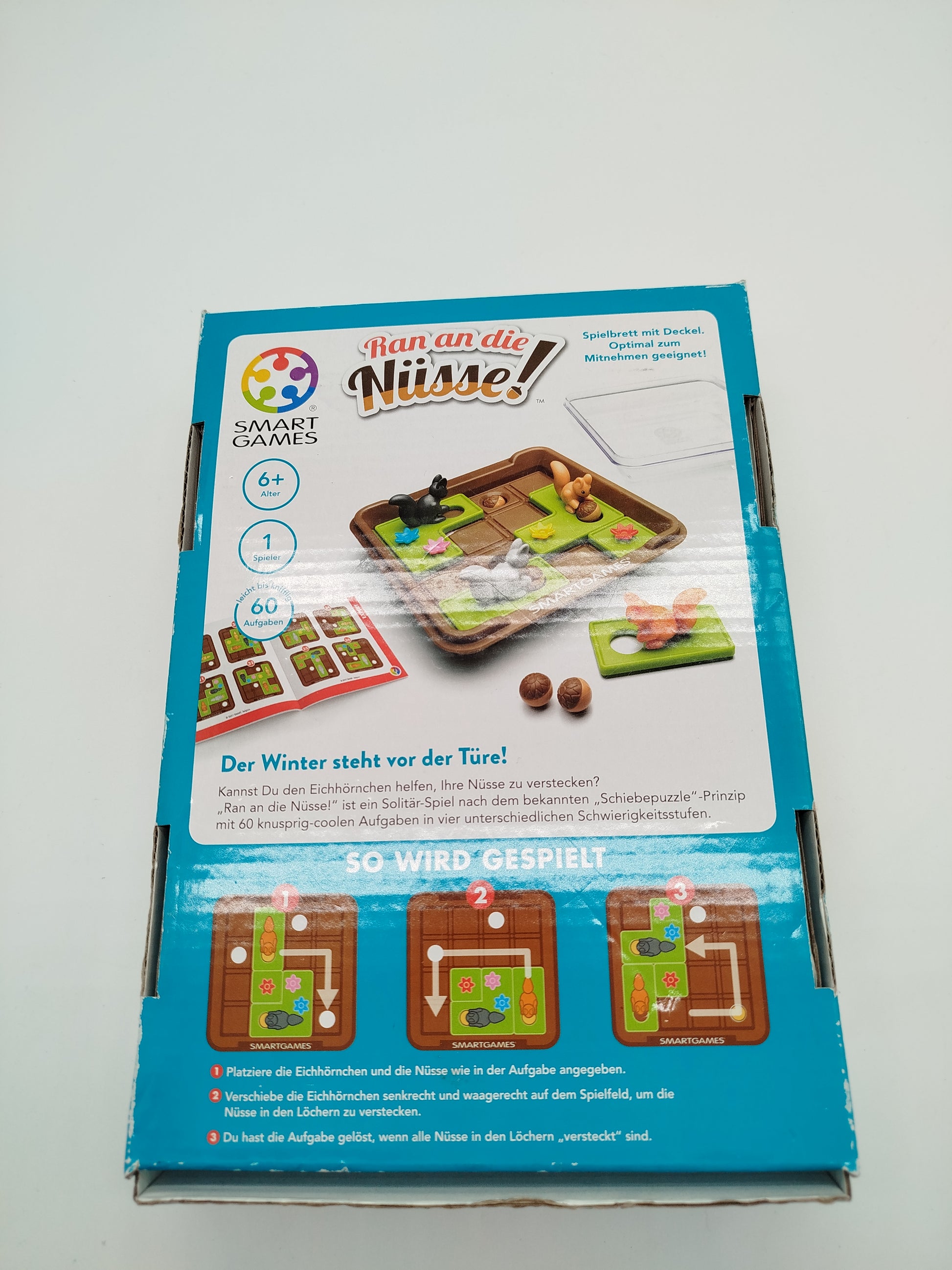 SmartGames Brettspiel - Ran an die Nüsse! 