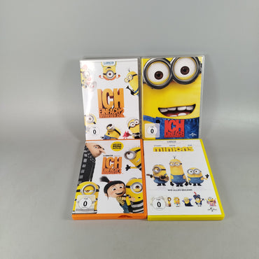 Universal Bundle Einfach unverbesserlich & Minions 4x DVDs