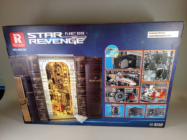 Reobrix Star Revenge Planet Book 66030 Bausteinset, kompatibel mit LEGO