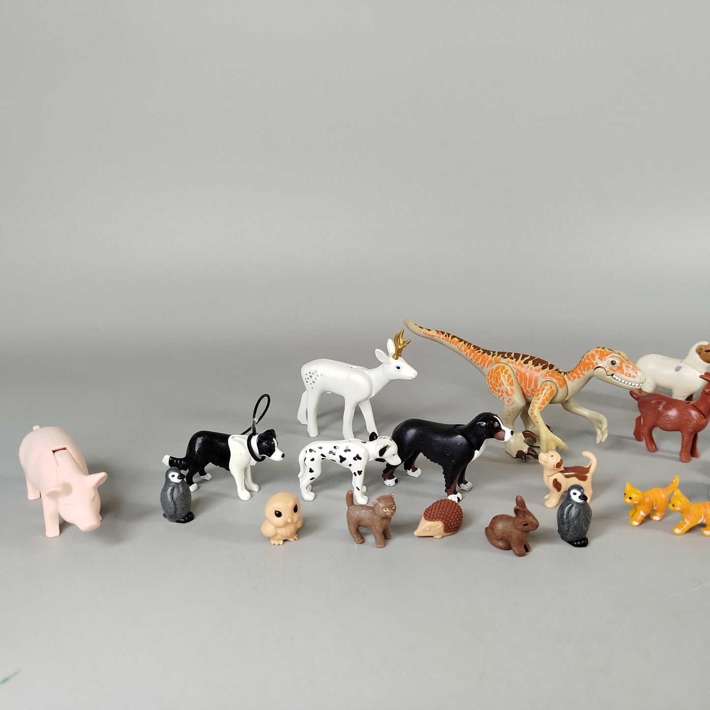 Playmobil Tierfiguren Set von 30 Bauernhof- und Wildtieren