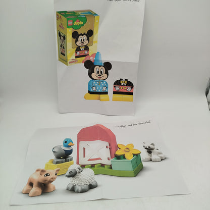 LEGO Duplo Bundle Bauernhof Micky Maus 🧱🐘, ab 2 3 4 Jahre | ✅ geprüft 