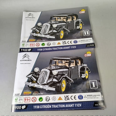 COBI Citroën Traction Avant 11CV 1938 – Klemmbaustein-Set 24337, OVP