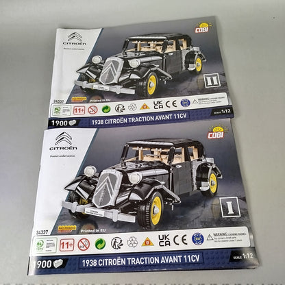 COBI Citroën Traction Avant 11CV 1938 – Klemmbaustein-Set 24337, OVP