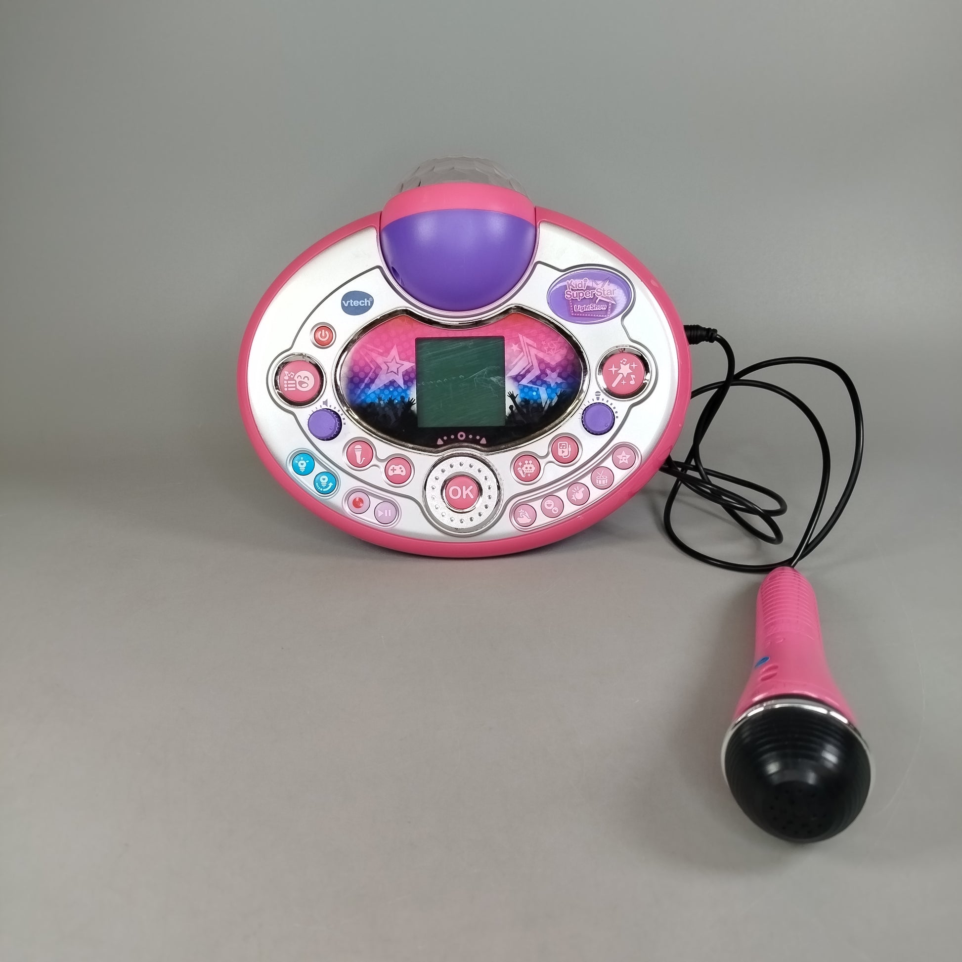 VTech Kidi Super Star LightShow Karaoke-Maschine, gebraucht, ab 6 Jahre  