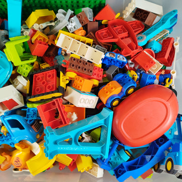 Konvolut LEGO Duplo ca. 5 kg Steine&Fig. gebraucht ab 3 4 5 Jahre | ✅ geprüft 