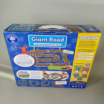 Orchard Toys Bundle Giant Road & Railway Set von 2 Puzzle