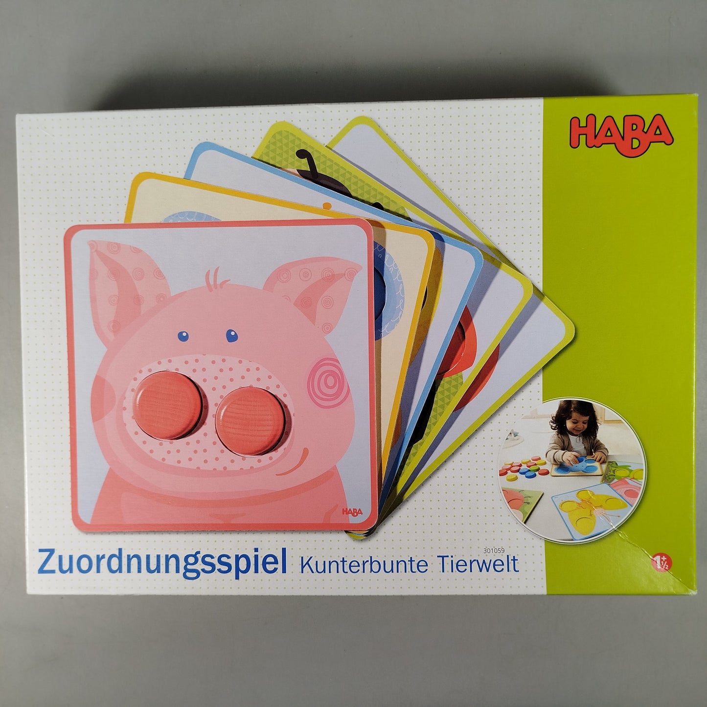 HABA Kunterbunte Tierwelt 301059 Lernspiel