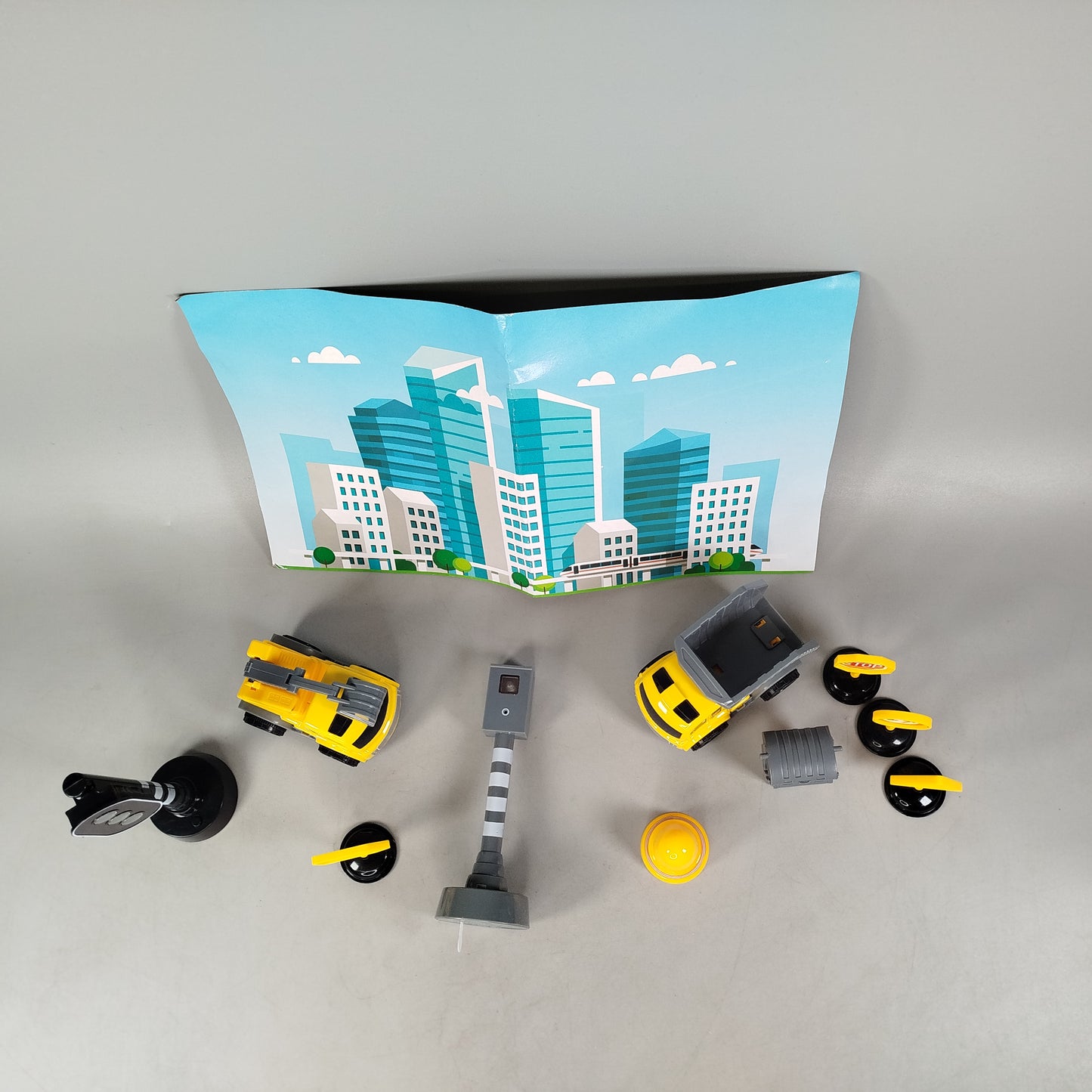 Bundle Baustelle Set von 14 Fahrzeuge & Ampel