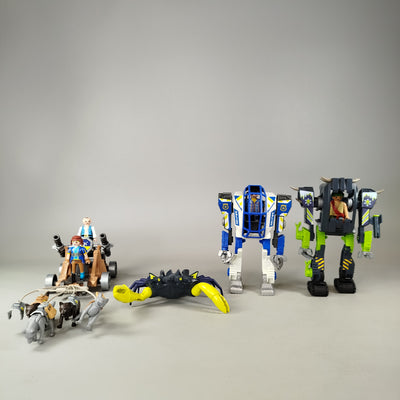 Playmobil Bundle Set 4 Figuren & Hundeschlitten, gebraucht, ab 6 Jahre 