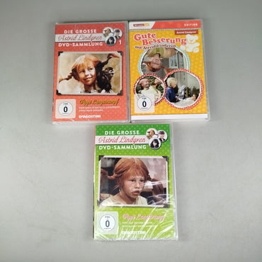 Bundle Studio 100 Astrid Lindgren Pippi Langstrumpf 3x DVDs