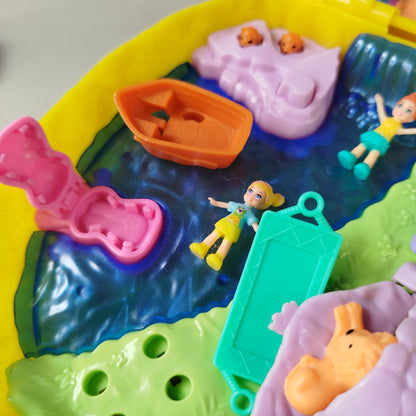 Polly Pocket Kompakt-Spielsets – Dschungel & Abenteuer, Set von 2