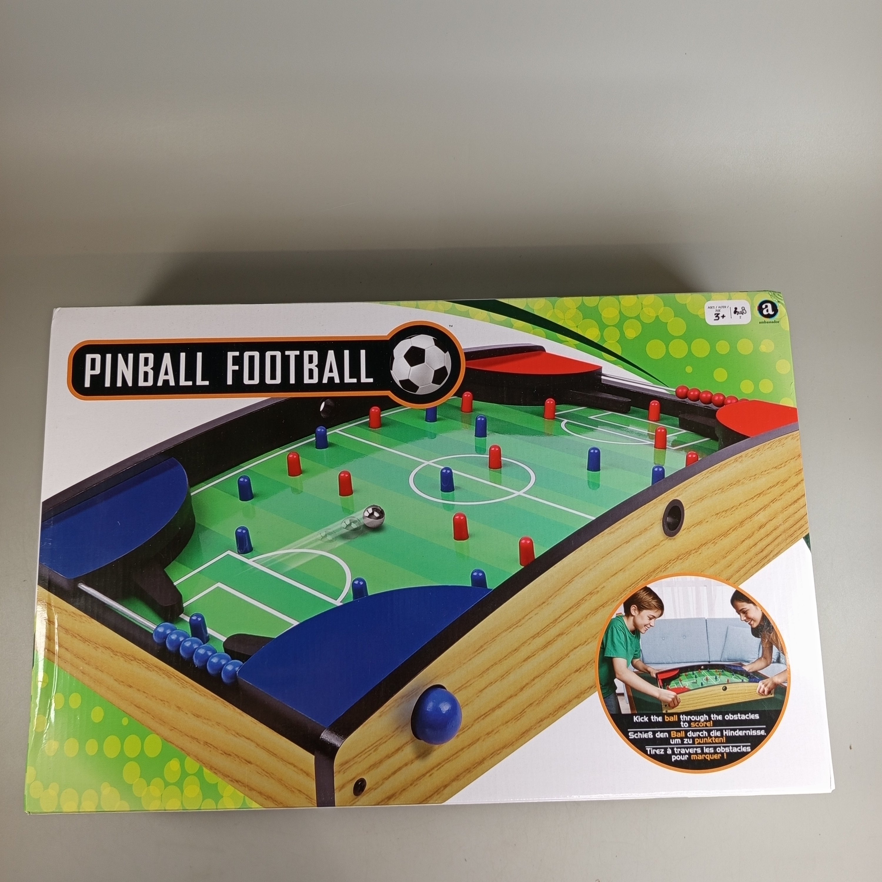 Ambassador Pinball Spiel – Fußball Edition, Tischspiel