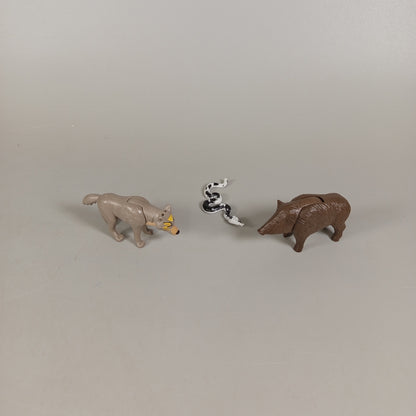 Tierfiguren Set – Farm-, Wild- & Dinosaurier Tiere, Set von 21 Figuren