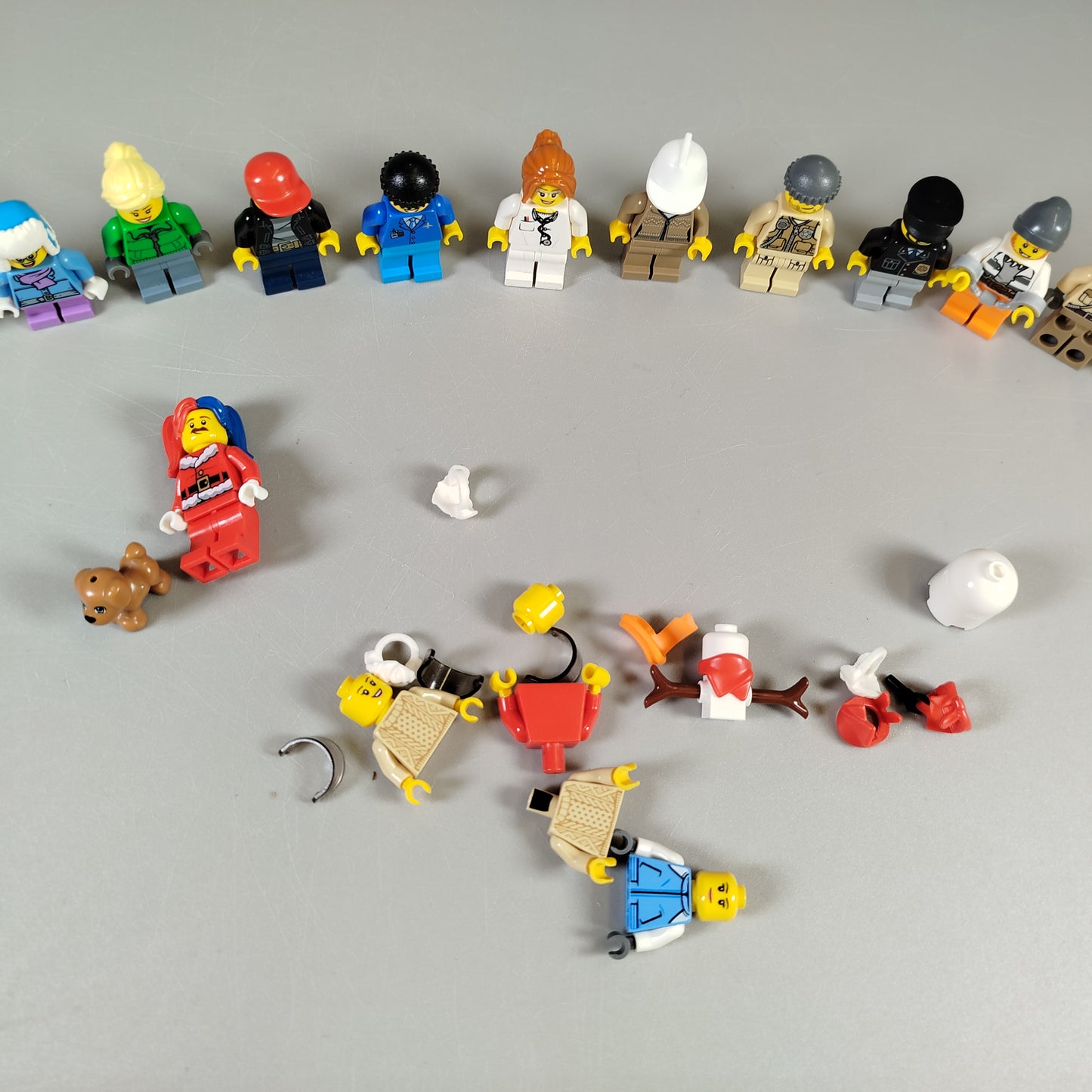 Minifiguren Set von 25+ – kompatibel mit LEGO, diverse Themen