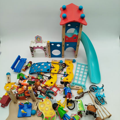Playmobil Bundle Spielplatz Figuren, gebraucht, ab 3 Jahre | geprüft 
