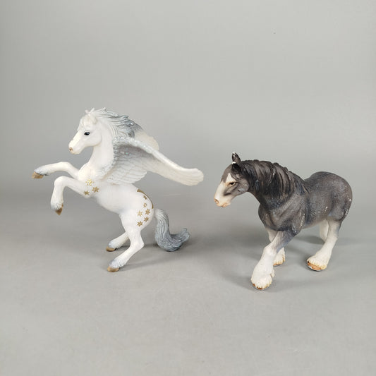 Bundle Schleich 🐴🌟 x2 Tierfiguren, wie neu, ab 3 4 5 Jahre | ✅ geprüft 