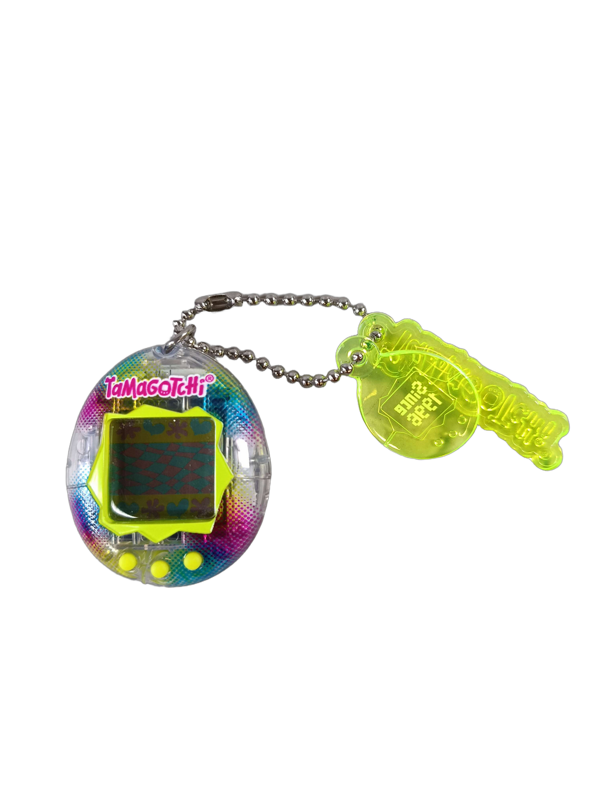 Bandai Original Transparent Rainbow Tamagotchi