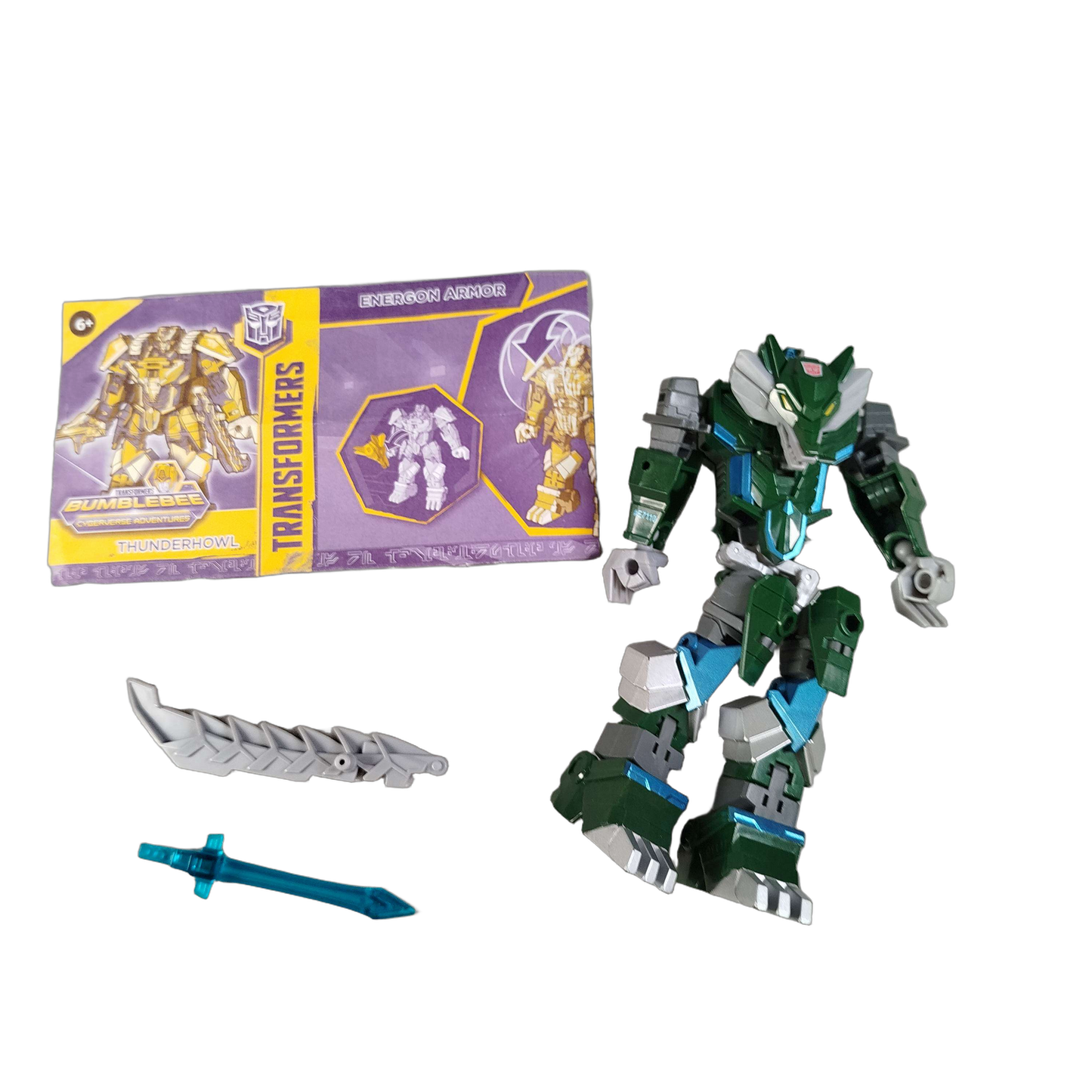 Hasbro Transformers Thunderhowl Energon Armor Figur mit Zubehör
