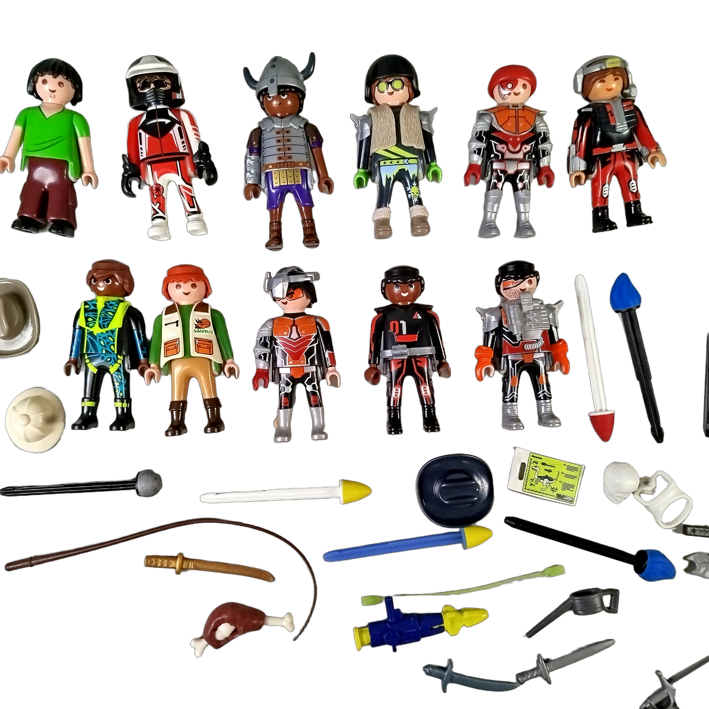 Playmobil Bundle Polizei & Dinosaurier großes Set Figuren & Zubehör