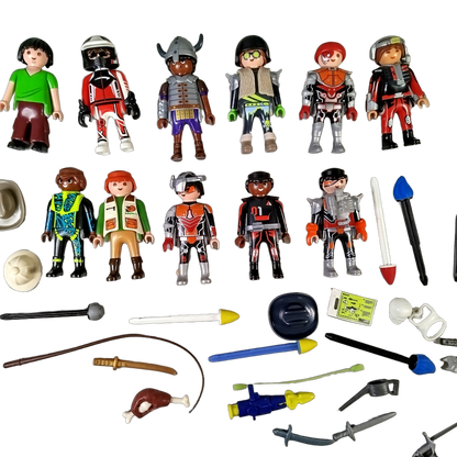 Playmobil Bundle Polizei & Dinosaurier großes Set Figuren & Zubehör