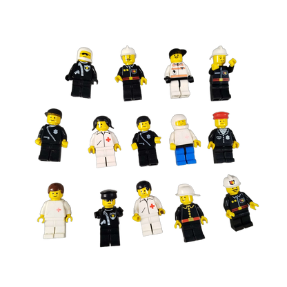 LEGO Bundle Polizei & Rettung 14x Minifiguren