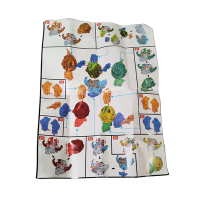 Bundle Konstruktionsspielzeug 6x Sphären & Zubehör in Blau & Orange