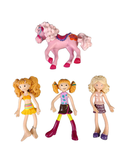 Manhattan Toy Bundle Groovy Girls großes Set Modepuppen Auto & Pferd
