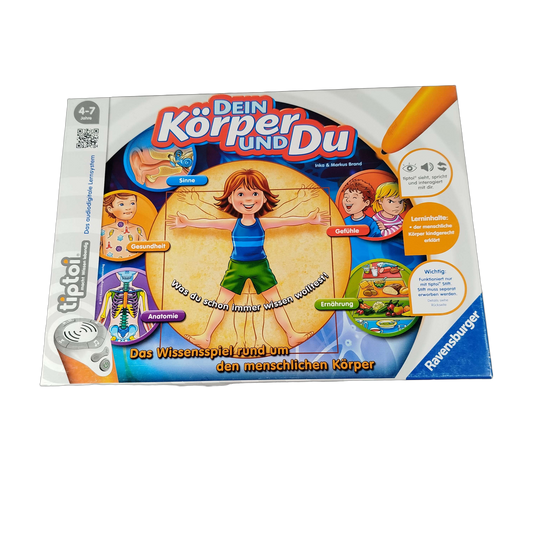 Ravensburger tiptoi Dein Körper und Du 00560 Lernspiel