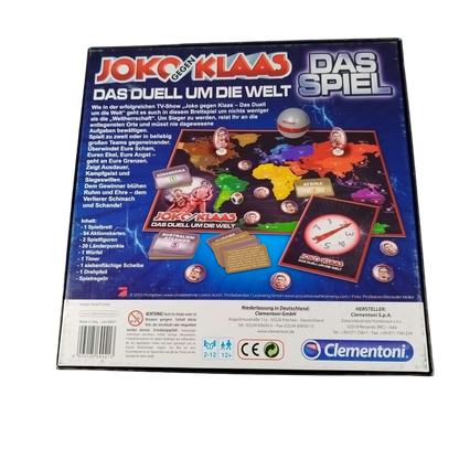 Clementoni Joko gegen Klaas 69021 Brettspiel Neuwertig