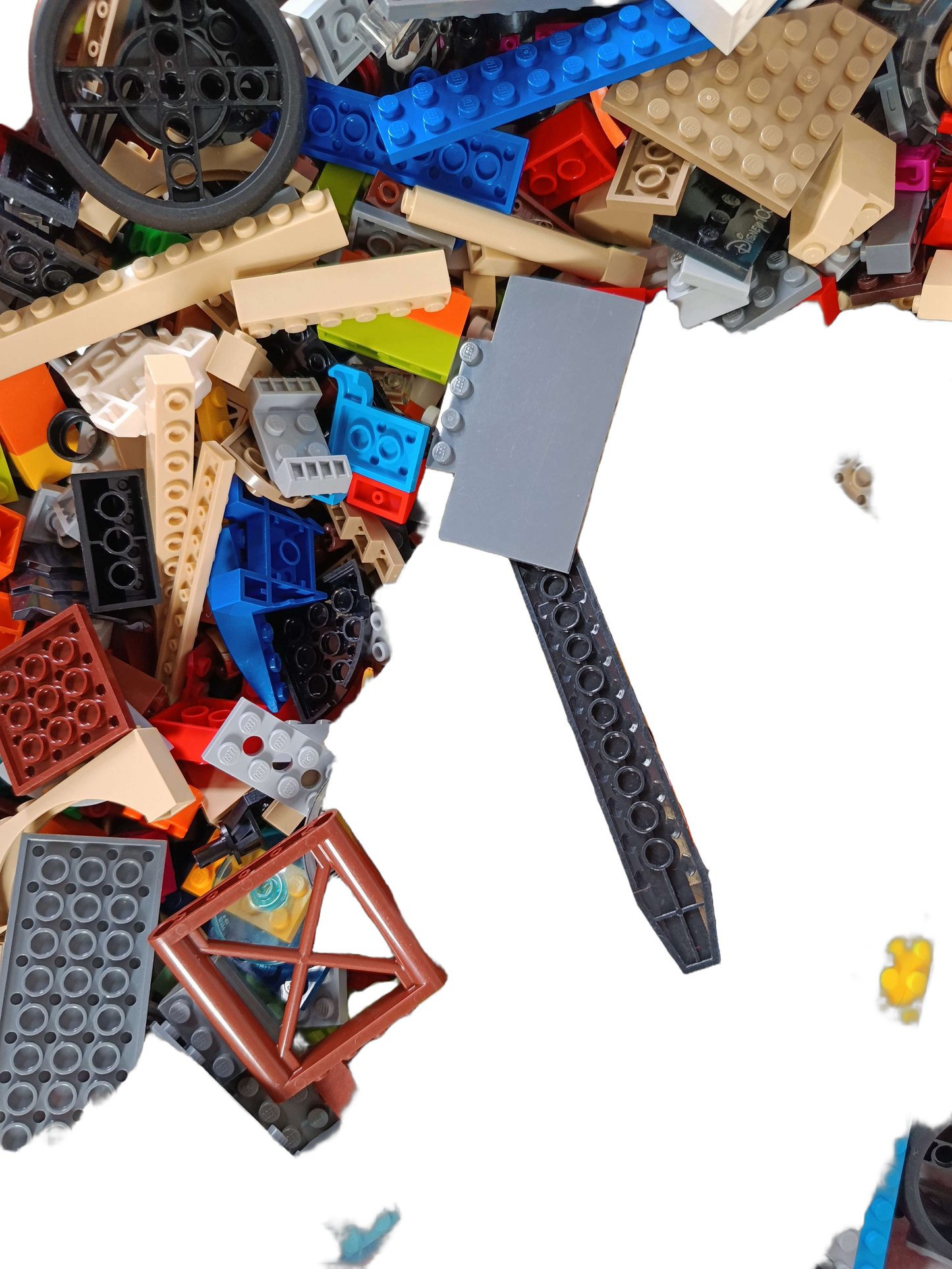 Konvolut LEGO ca. 3,5 kg, Bausteine & Teile gemischt, ab 6 7 8 Jahre