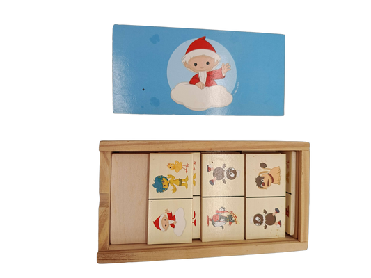 Paul Hartmann Holz Mix & Match Puzzle, mit Dreikant-Blöcken