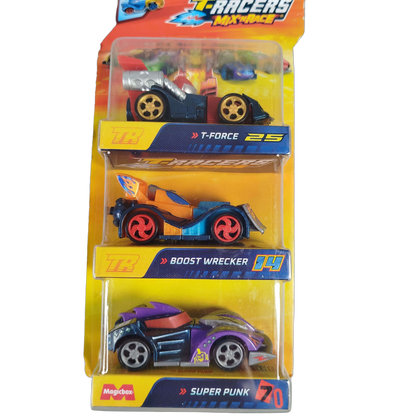 Magic Box Int. Bundle Mix & Race 3-Packs Set von 6 Spielzeugautos, Neu