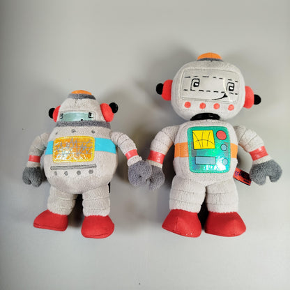  Stofftiere-Roboterfiguren - Set von 2