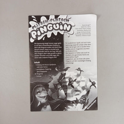 Ravensburger Brettspiel – Plitsch-Platsch Pinguin, OVP