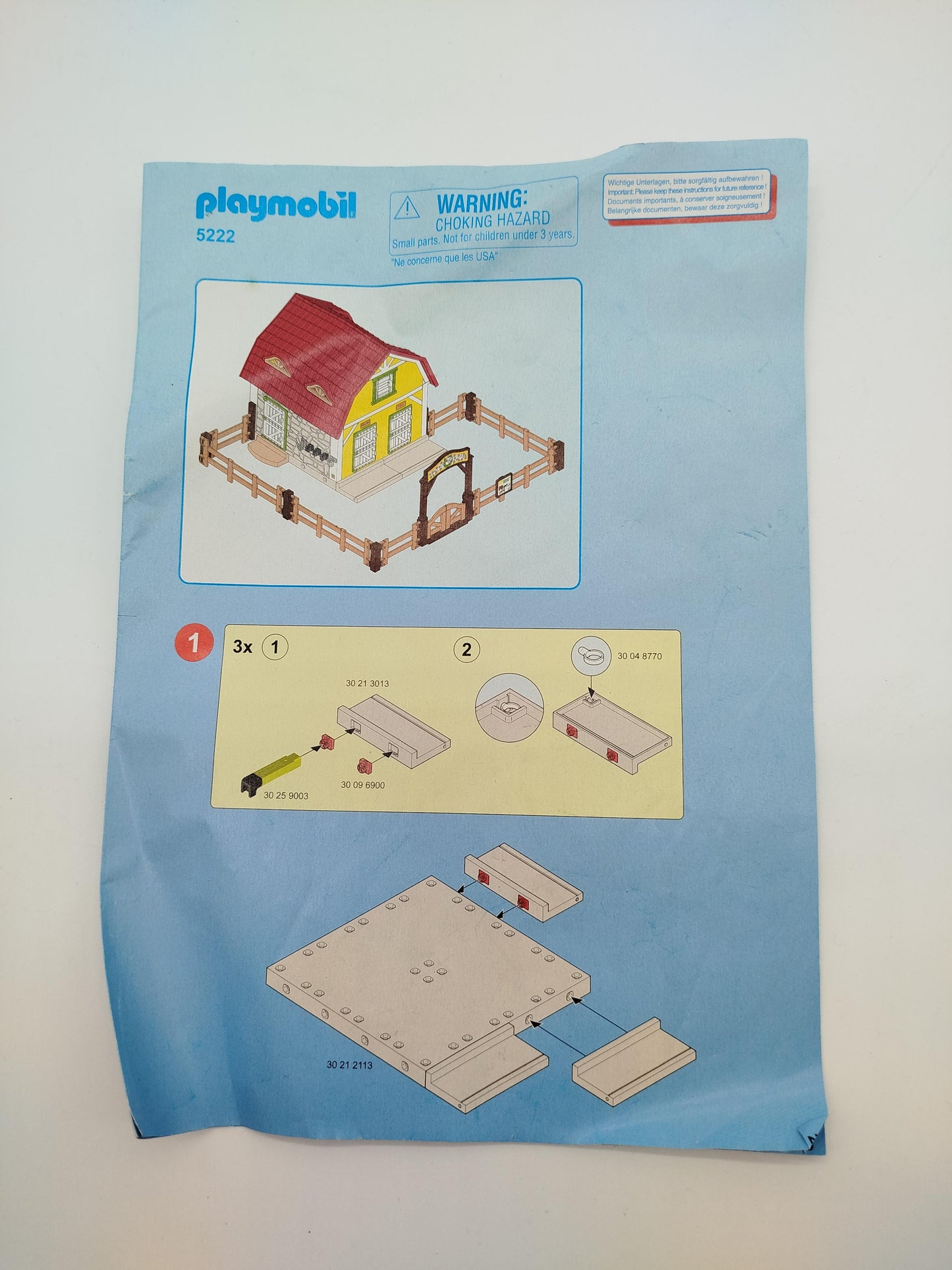 Playmobil Bauernhof-Spielset 5222, Set, unvollständig