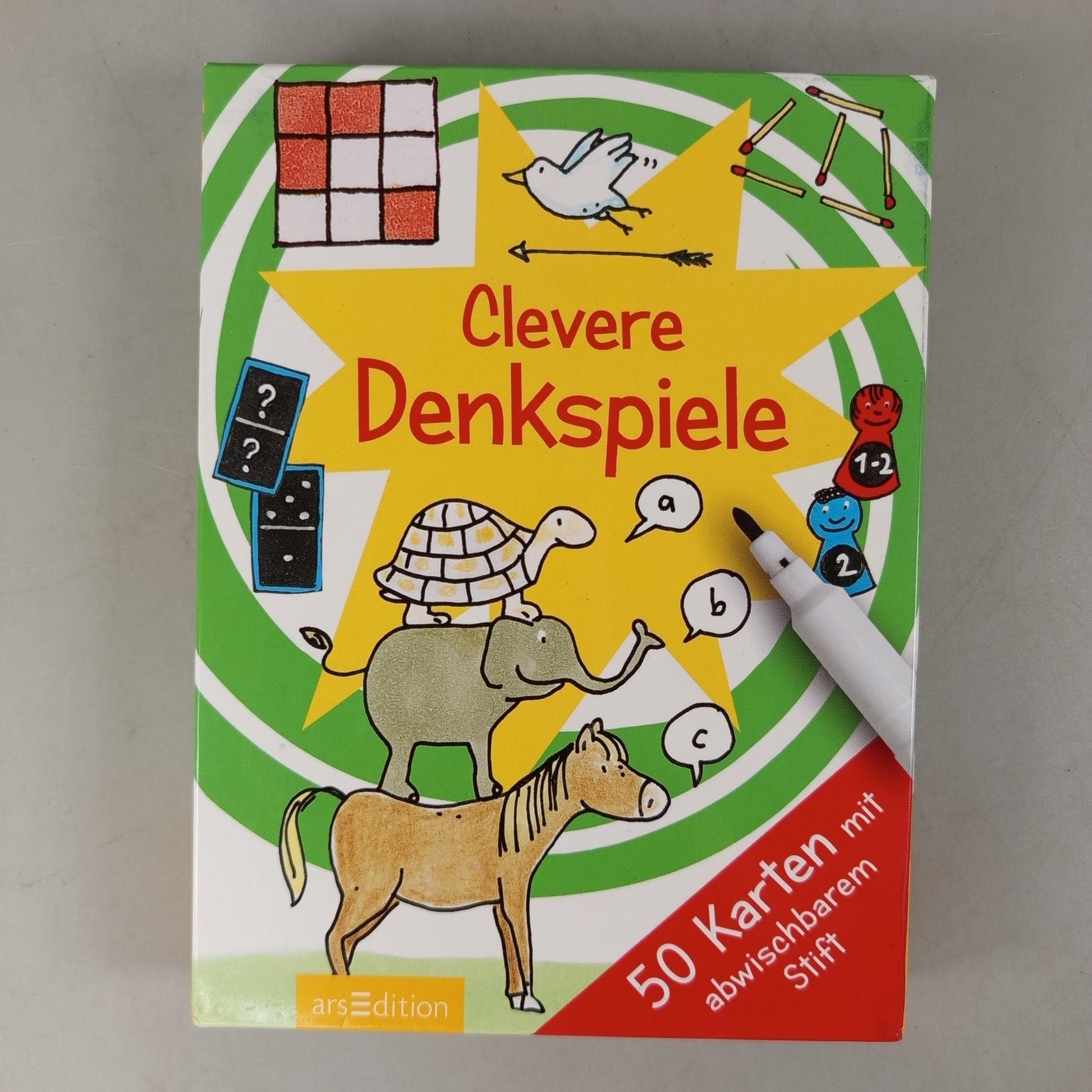 arsEdition Clevere Denkspiele, gebraucht, ab 6 7 8 Jahre | ✅ geprüft 