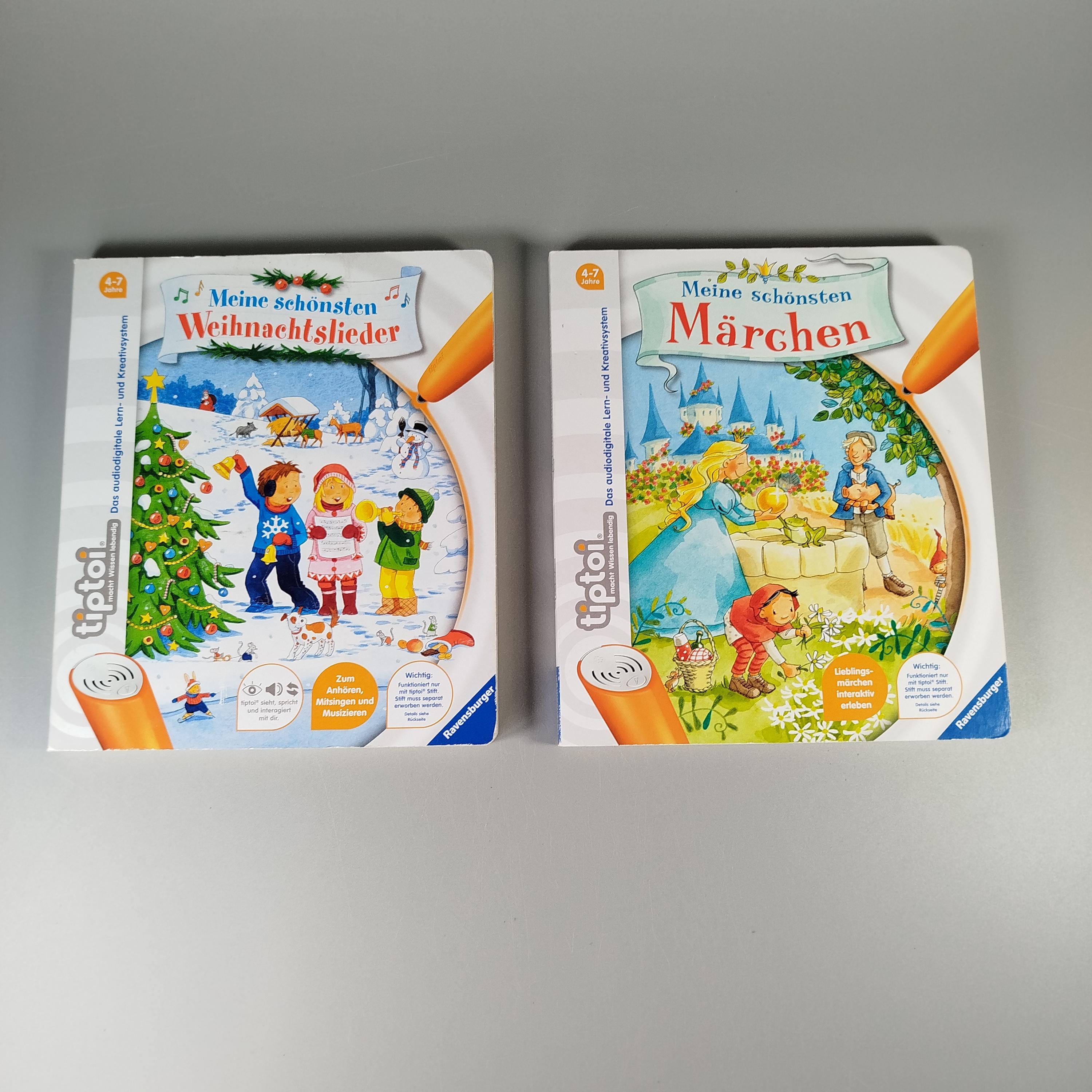 Ravensburger tiptoi Bücher-Set - Weihnachtslieder & Märchen