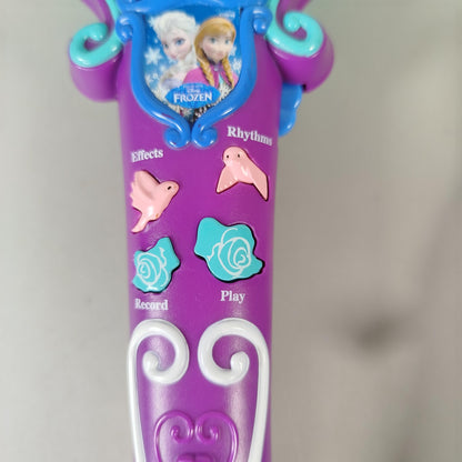 Disney Frozen Puppenset – Elsa, Anna & Mikrofon, Set von 3