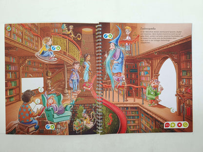 Ravensburger Bundle tiptoi Zauberschule Set von 2 Lernbücher