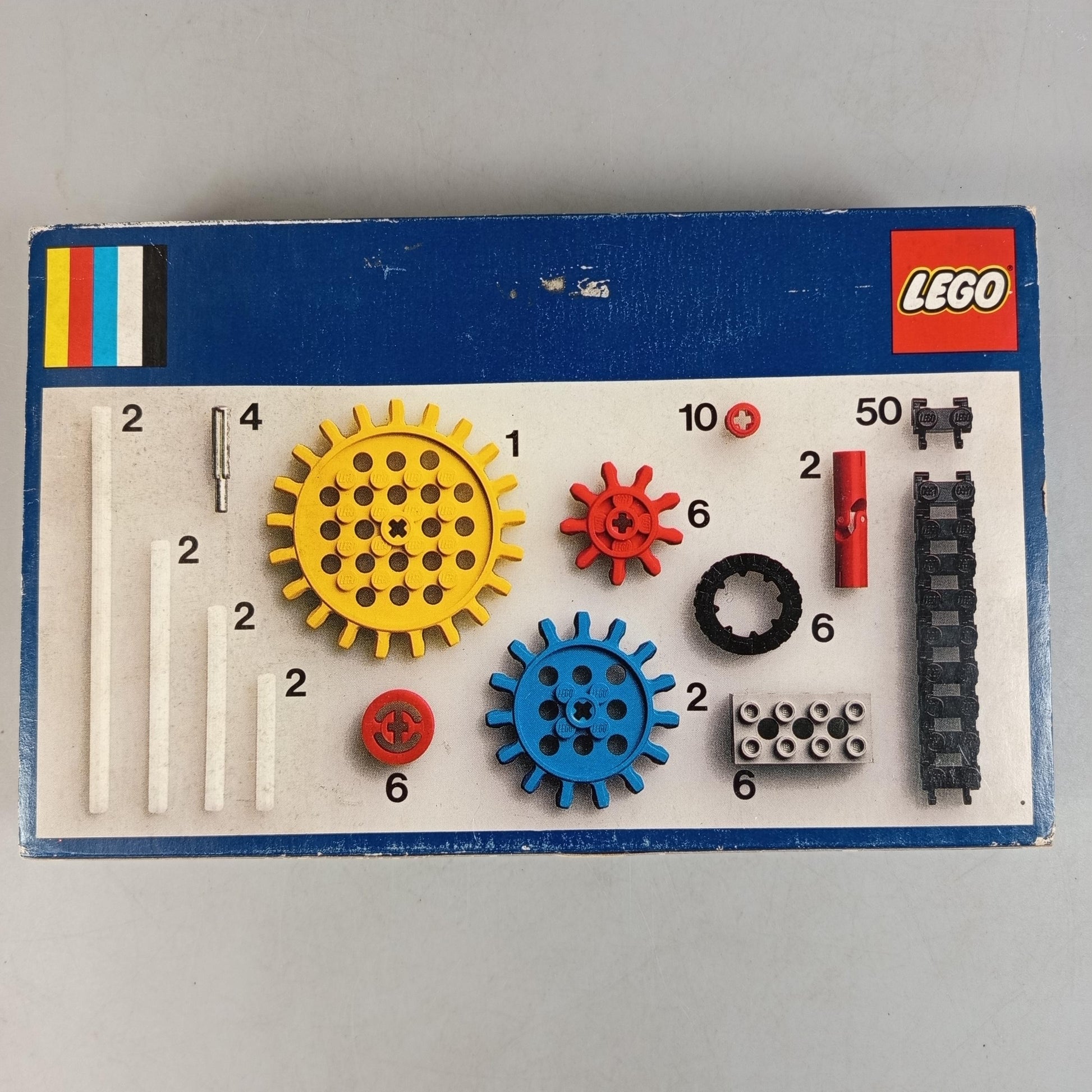 LEGO Gear Set 812-1 ⚙️🧱 Technik Bauset, gebraucht, ab 6 7 8 Jahre | ✅ geprüft 