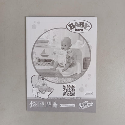 Zapf Creation BABY born WC 828373 Neuwertig