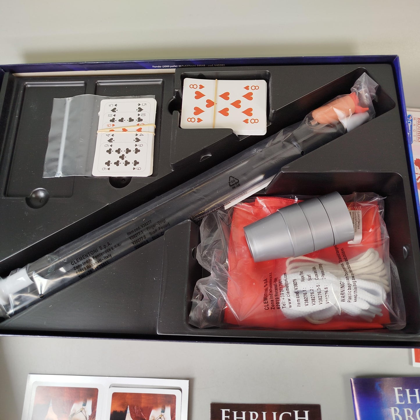 Clementoni Zauberkasten – Ehrlich Brothers Secrets of Magic, OVP