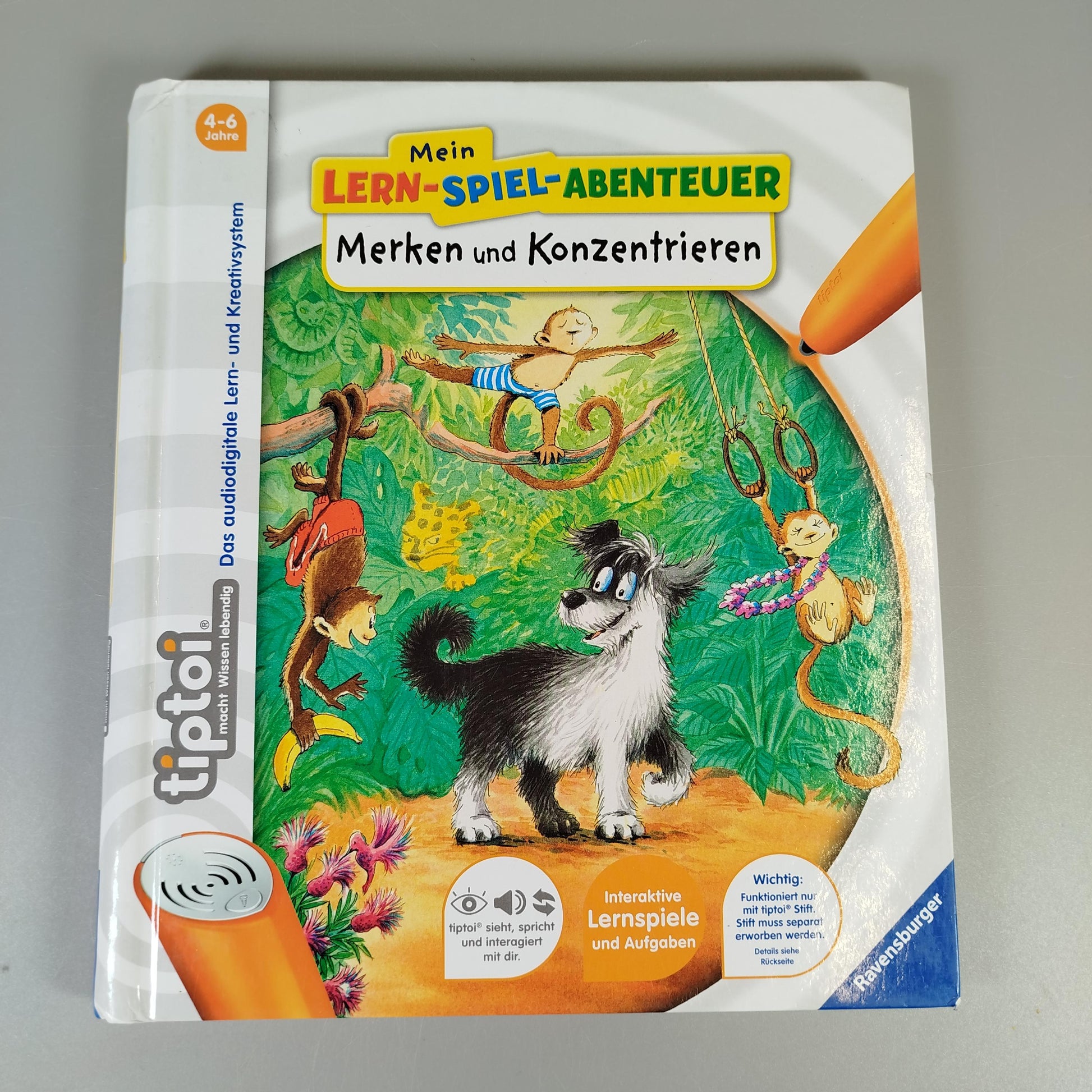Ravensburger tiptoi Lernbuch Set – 2 Teile, Wald & Abenteuer