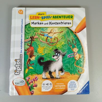 Ravensburger tiptoi Lernbuch Set – 2 Teile, Wald & Abenteuer