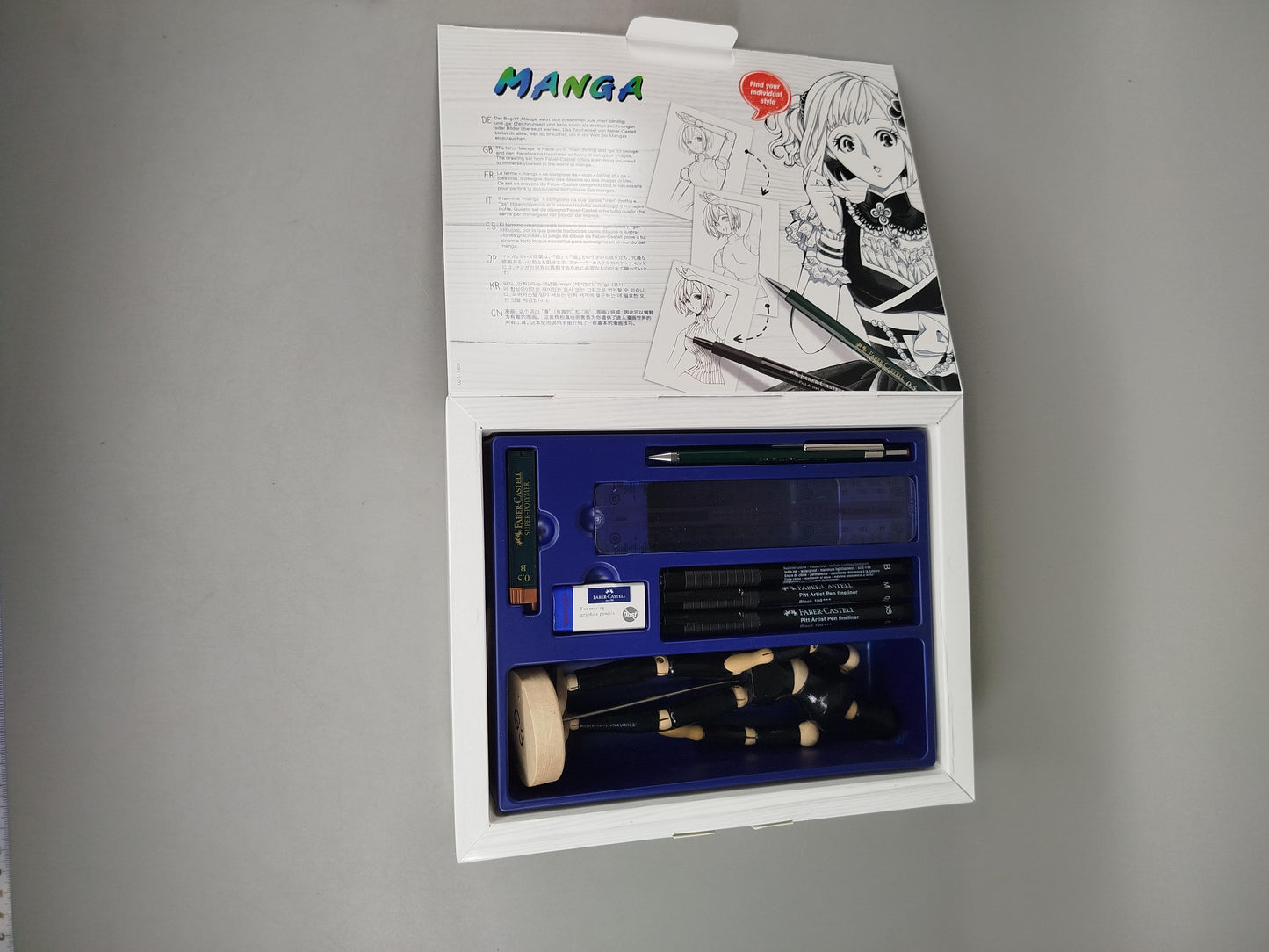 Faber-Castell Manga Starter Set – Kreatives Zeichen-Set, OVP