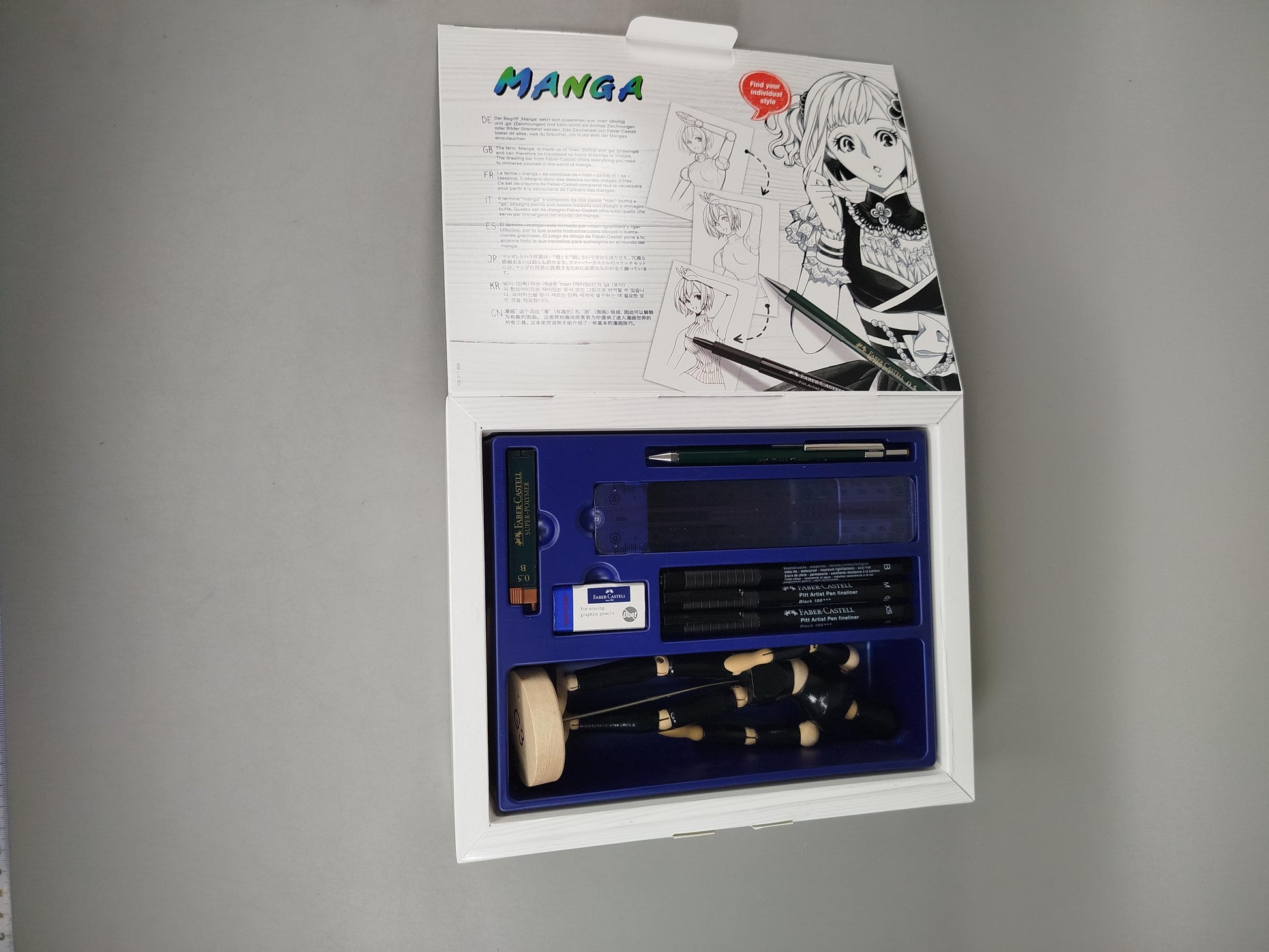 Faber-Castell Manga Starter Set – Kreatives Zeichen-Set, OVP