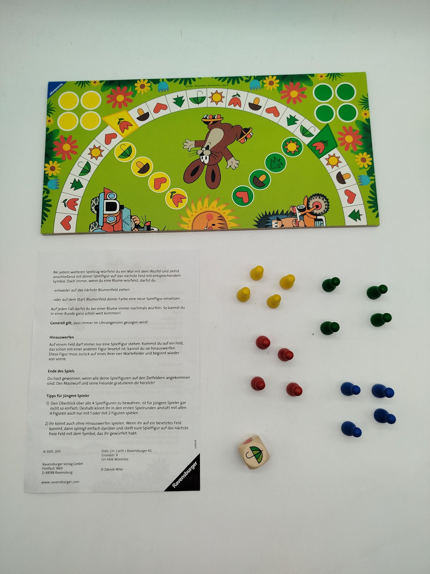 Ravensburger Der Maulwurf Brettspiel, OVP, wie neu